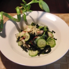 Tako no Sunomono (Salad bạch tuộc)
